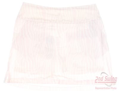 New Womens Adidas Ulitmate365 Print Skort Small S Almost Pink MSRP $75