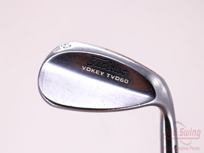 Titleist Vokey TVD Chrome Wedge Lob LW 60° M Grind True Temper Dynamic Gold S200 Steel Wedge Flex Right Handed 35.5in
