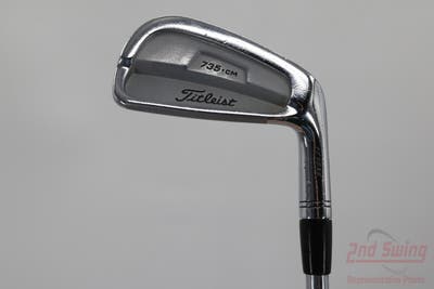 Titleist 735.CM Chrome Single Iron 6 Iron Project X Rifle Steel Stiff Right Handed 38.0in