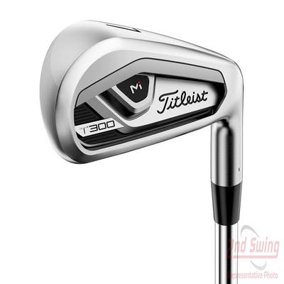 New Titleist 2021 T300 Iron Set 5-PW, GW True Temper AMT Red R300 Steel Regular Right Handed 38.0in