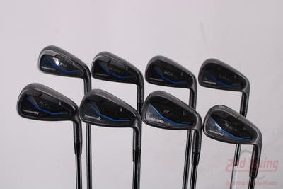 Cobra KING BLK Forged Tec One Length Iron Set 4-PW GW FST KBS $-Taper Black PVD Steel Stiff Right Handed 38.0in