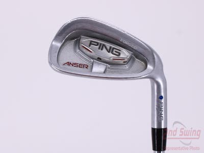 Ping Anser Forged 2010 Single Iron 9 Iron Project X Rifle 6.0 Steel Stiff Right Handed Blue Dot 35.75in