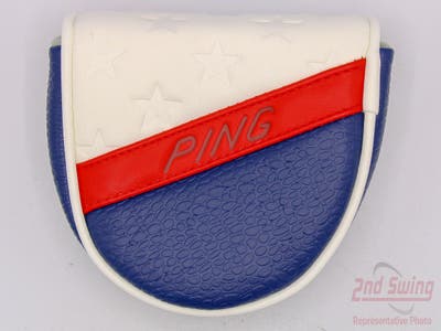 Ping Limited Edition Stars & Stripes Leather Mallet Putter Headcover