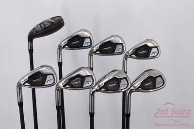 Callaway Rogue ST Max OS Lite Iron Set 5H 6-PW GW SW Project X Cypher 40 Graphite Ladies Left Handed 38.0in