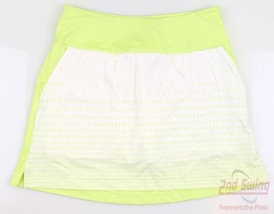 New Womens Adidas Gradient Skort Small S Pulse Lime MSRP $75
