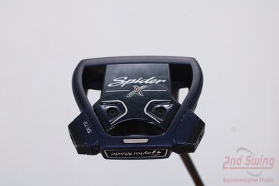 TaylorMade Spider X Navy Single Bend Putter Steel Right Handed 35.0in