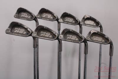 Ping Zing 2 Iron Set 3-PW Ping JZ Steel Stiff Right Handed Blue Dot 38.75in