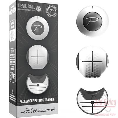 PuttOUT Devil Ball Face Angle Trainer Accessories