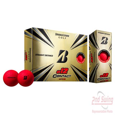 Bridgestone e12 Contact Red Golf Balls