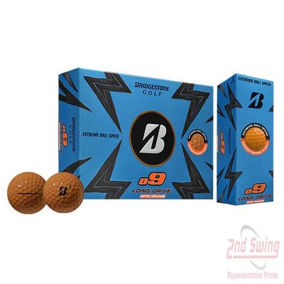 Bridgestone e9 Long Drive Orange Golf Balls
