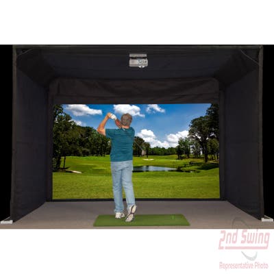 Real Play Sims Free Standing FP-Tee 12 Golf Simulator