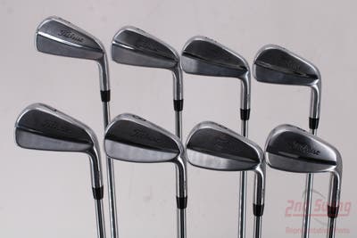 Titleist 620 MB Iron Set 3-PW Project X Rifle 6.0 Steel Stiff Right Handed 37.75in