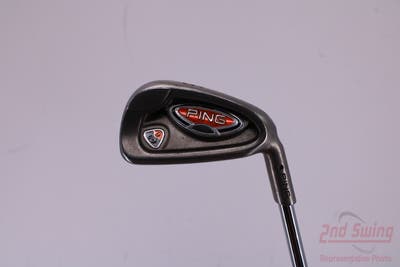 Ping i10 Single Iron 6 Iron Ping AWT Steel Stiff Right Handed Black Dot 37.25in