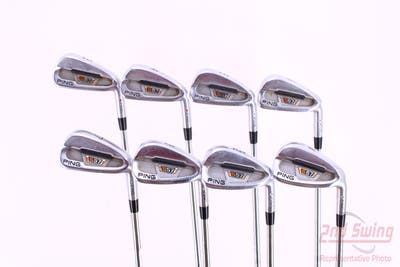 Ping S57 Iron Set 3-PW Stock Steel Stiff Right Handed Red dot 37.75in
