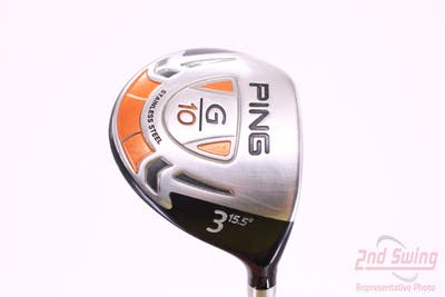 Ping G10 Fairway Wood 3 Wood 3W 15.5° Grafalloy ProLaunch Blue FW Graphite Regular Right Handed 42.75in