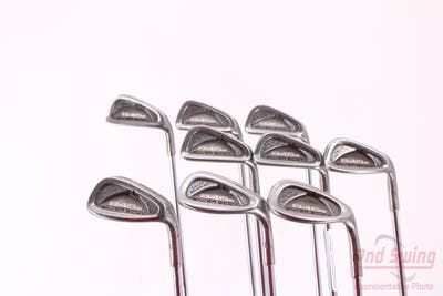 Tommy Armour 845S Silver Scot Iron Set 3-PW SW Stock Steel Shaft Graphite Stiff Right Handed 37.5in