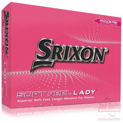 Srixon Soft Feel Lady 8 Pink Golf Balls
