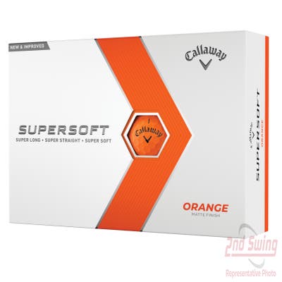Callaway Supersoft Matte Orange 23    