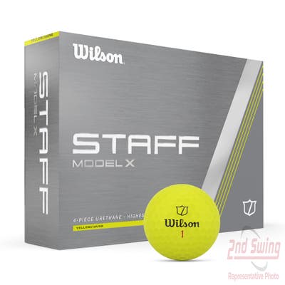 Wilson Staff Staff Model X Yellow Golf Balls