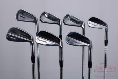 TaylorMade P-730 Iron Set 4-PW Dynamic Gold Tour Issue S400 Steel Stiff Right Handed 38.5in