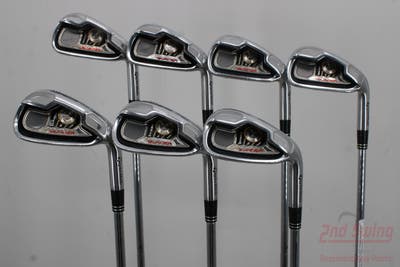 TaylorMade Tour Burner Iron Set 4-PW Stock Steel Shaft Steel Stiff Right Handed 38.75in