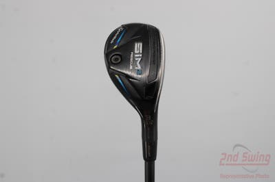 TaylorMade SIM2 Rescue Hybrid 3 Hybrid 19.5° PX HZRDUS Smoke Black 80 Graphite 6.5 Right Handed 41.5in