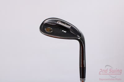 Cleveland CG16 Black Pearl Wedge Sand SW 56° 14 Deg Bounce Cleveland Traction Wedge Steel Wedge Flex Right Handed 35.25in