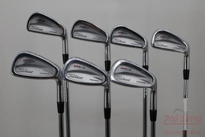 Titleist 695 CB Forged Iron Set 4-PW Stock Steel Shaft Steel Stiff Right Handed 38.0in