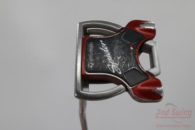 TaylorMade Spider Tour Silver Double Bend Putter Steel Left Handed 31.5in