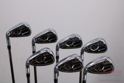 TaylorMade M CGB Iron Set 5-GW UST Mamiya Recoil 460 F3 Graphite Regular Left Handed 38.25in