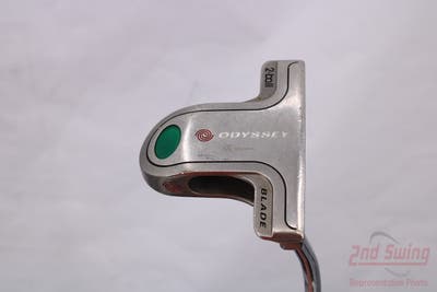 Odyssey White Steel 2-Ball Blade Putter Face Balanced Steel Right Handed 31.0in