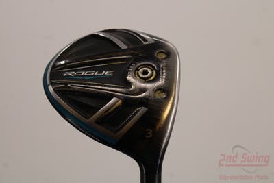 Callaway Rogue Sub Zero Fairway Wood 3 Wood 3W 15° Project X HZRDUS T800 60 Graphite Stiff Right Handed 42.5in
