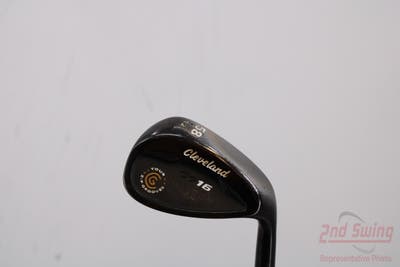 Cleveland CG16 Black Pearl Wedge Lob LW 58° 12 Deg Bounce Cleveland Traction Wedge Steel Wedge Flex Right Handed 35.0in