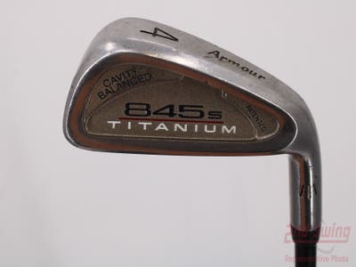 Tommy Armour 845S Polished 201 Single Iron 4 Iron Stock Graphite Shaft Graphite Regular Right Handed 39.0in