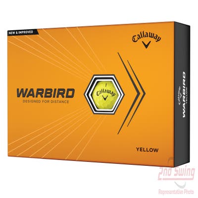 Callaway Warbird 23 Yellow Golf Balls