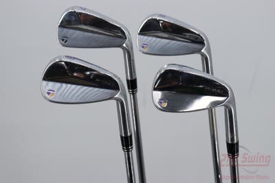 TaylorMade P7MB Iron Set 7-PW FST KBS Tour $-Taper Steel X-Stiff Right Handed 37.5in