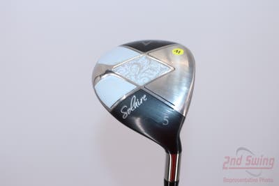 Callaway 2014 Solaire Fairway Wood 5 Wood 5W 18° Callaway Gems 55w Graphite Ladies Right Handed 41.25in