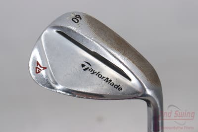 TaylorMade Milled Grind 2 Chrome Wedge Lob LW 60° 10 Deg Bounce True Temper Dynamic Gold S200 Steel Wedge Flex Right Handed 35.0in