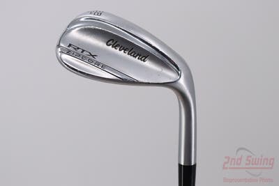Cleveland RTX ZipCore Tour Satin Wedge Lob LW 58° 6 Deg Bounce Dynamic Gold Spinner Steel Wedge Flex Right Handed 35.0in