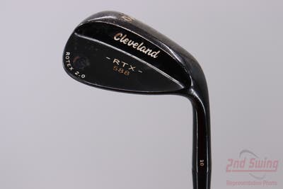 Cleveland 588 RTX 2.0 Black Satin Wedge Lob LW 60° True Temper Dynamic Gold Steel Wedge Flex Right Handed 35.5in