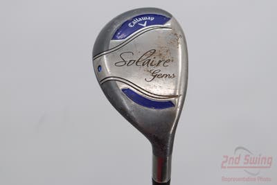 Callaway Solaire Gems Hybrid 6 Hybrid Stock Graphite Shaft Graphite Ladies Right Handed 38.25in