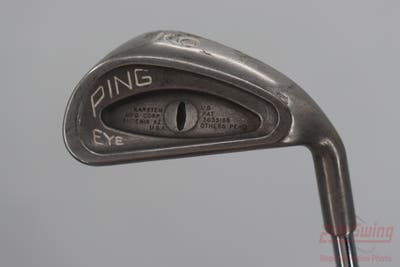 Ping Eye Single Iron 9 Iron Stock Steel Shaft Steel Stiff Right Handed Black Dot 36.0in