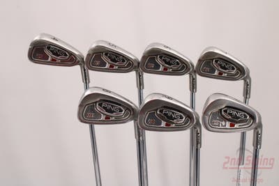 Ping i15 Iron Set 4-PW Project X 6.0 Steel Stiff Right Handed Black Dot 37.75in