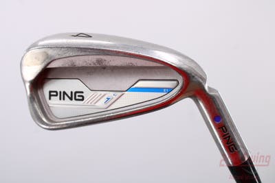 Ping 2015 i Single Iron 4 Iron Stock Steel Regular Right Handed Purple dot 38.5in