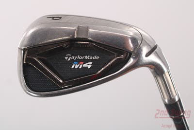 TaylorMade M4 Single Iron Pitching Wedge PW Fujikura ATMOS 6 Red Graphite Regular Right Handed 36.5in