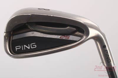 Ping G25 Single Iron 8 Iron Ping TFC 189i Graphite Senior Right Handed Black Dot 36.75in