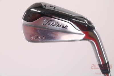 Titleist 718 T-MB Single Iron 5 Iron Project X Rifle 5.5 Steel Regular Right Handed 38.25in