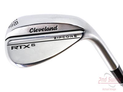 Cleveland RTX 6 ZipCore Tour Satin Wedge Lob LW 58° 10 Deg Bounce Dynamic Gold Spinner TI Steel Wedge Flex Right Handed 35.25in