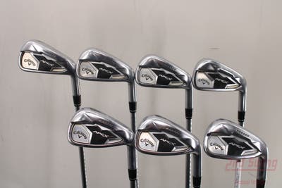Callaway Apex 21 Iron Set 4-PW Project X LZ 105 5.5 Steel Regular Right Handed 38.0in