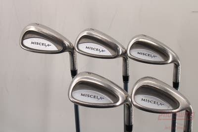 TaylorMade Misclea 2006 Iron Set 7-PW SW TM miscela Graphite Ladies Right Handed 37.5in